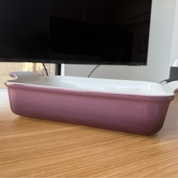 Le Creuset Heritage Dish 32cm ~~FIG
 (LE CREUSET SECONDS) - Picture 5 of 9